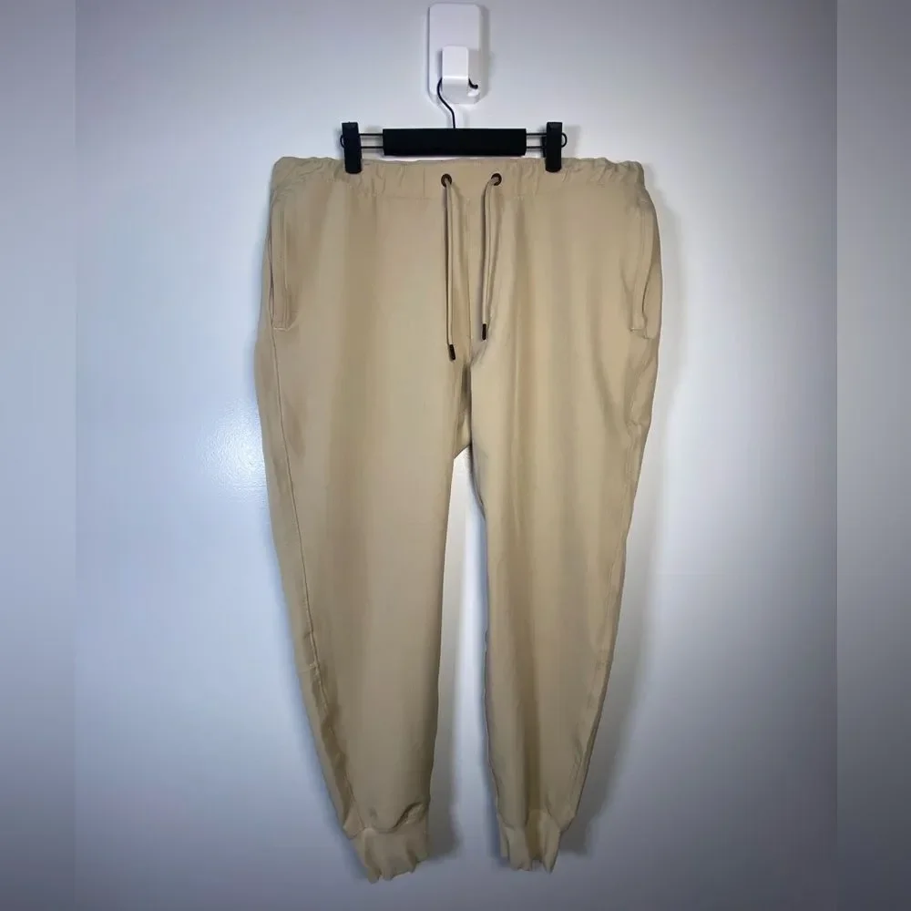 Abercrombie & Fitch Beige Joggers